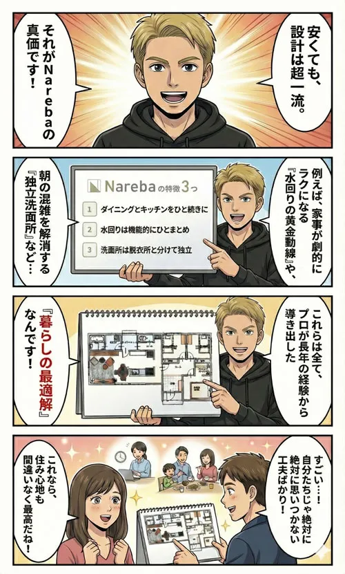 暮らしの最適解の間取り