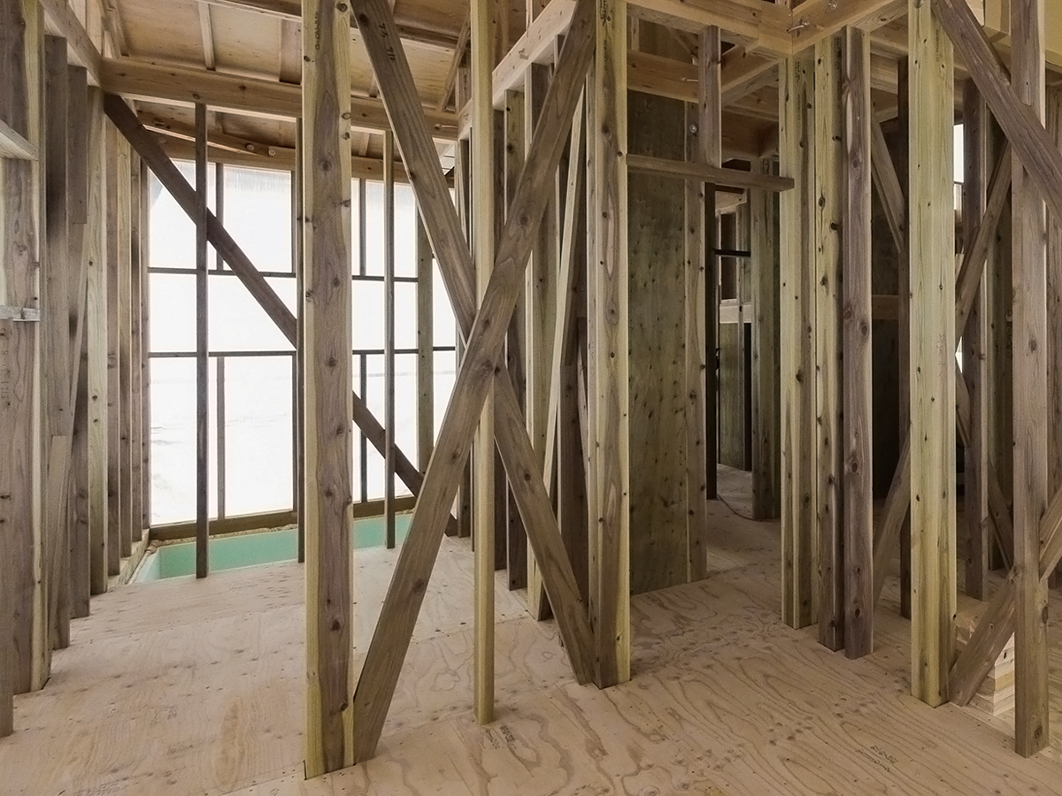 八戸市江陽 構造見学会