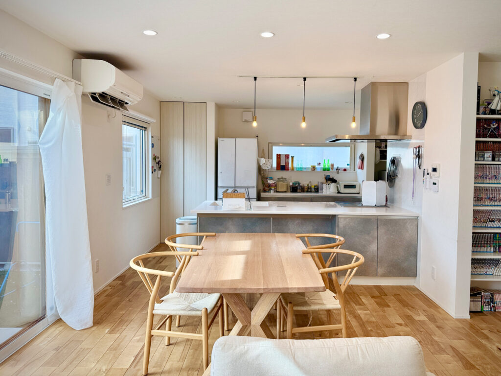 美しく整うシームレスな動線美